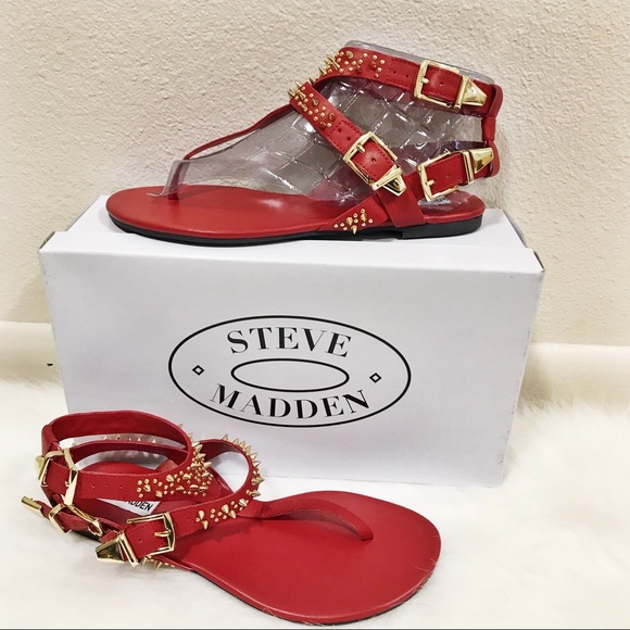 Steve Madden Shoes - Steve Madden Studup Studded Flat Sandals